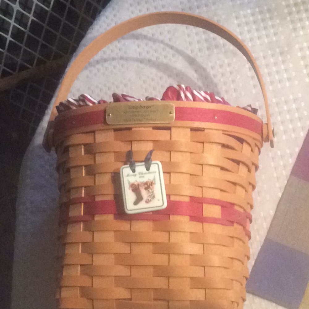 1998 Longaberger Xmas Basket